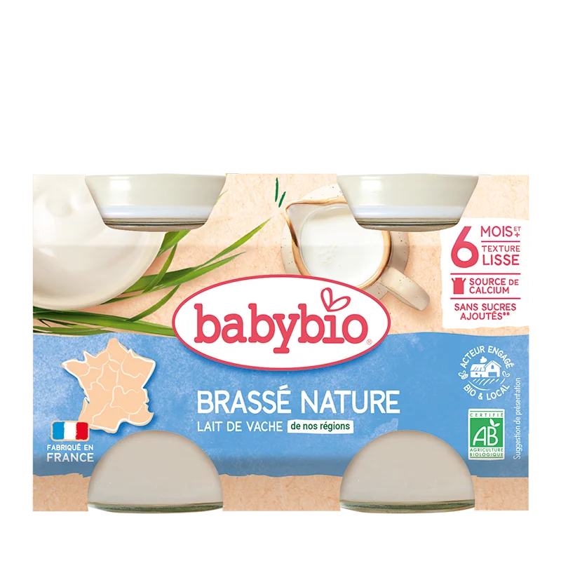 Crema de iaurt, 2 x 130g, BabyBio