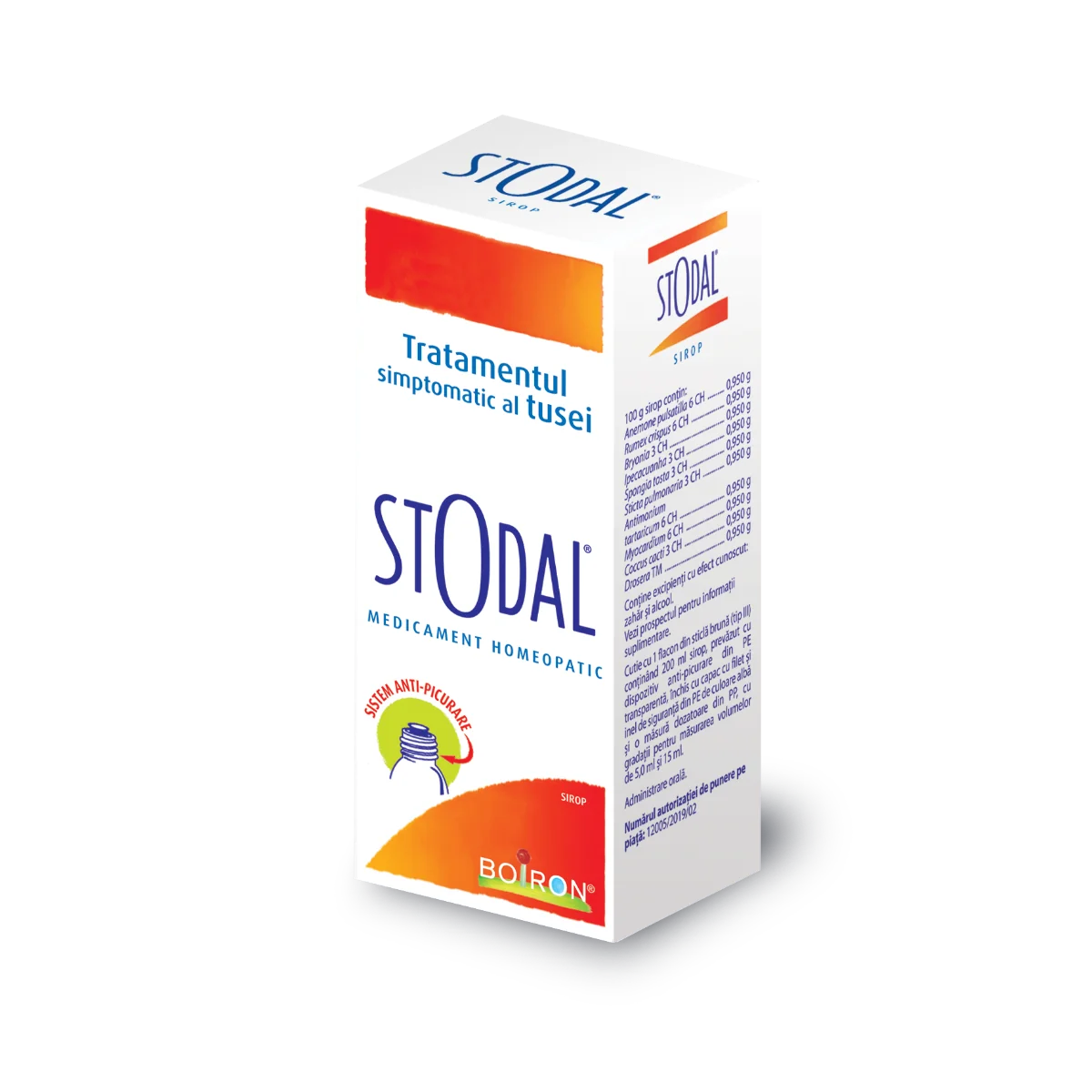 Sirop Stodal, 200 ml, Boiron