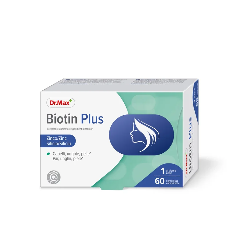 Dr. Max Biotin Plus, 60 comprimate filmate