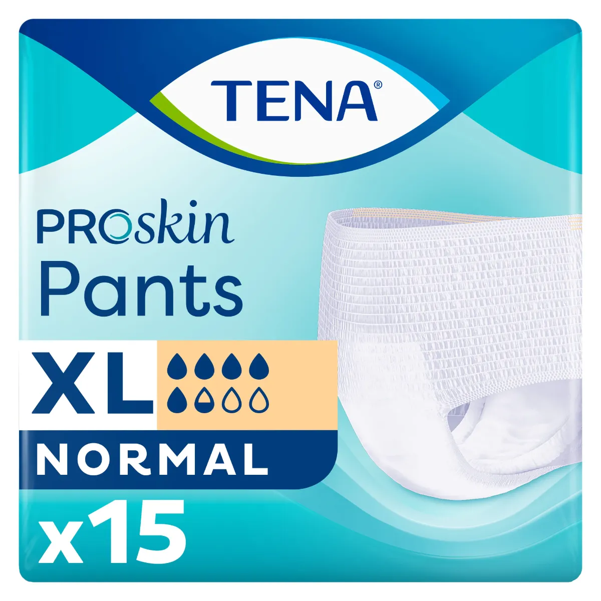Chilot pentru incontinenta adulti Pants Normal XL, 15 bucati, Tena