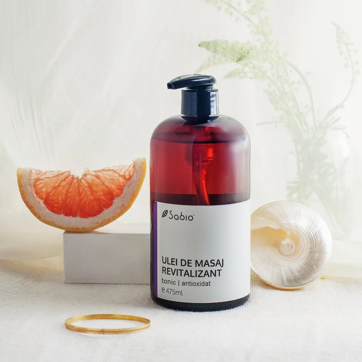 Ulei de masaj revitalizant, 475ml, Sabio