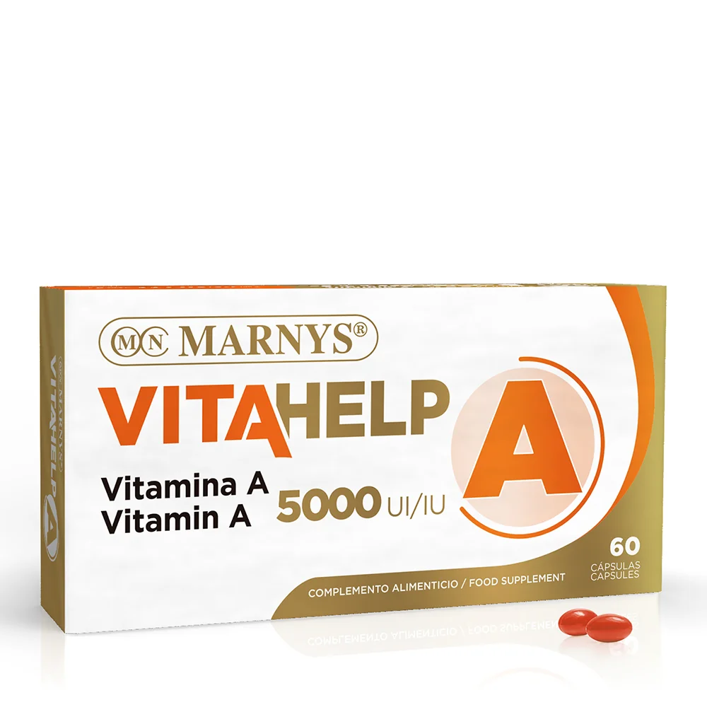Vitahelp Vitamina A 5000UI, 60 capsule, Marnys