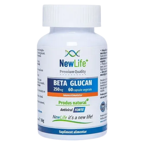 Beta Glucan 250mg, 60 capsule, NewLife