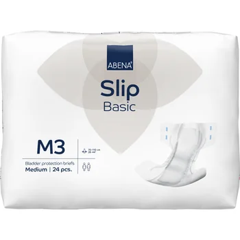 Scutece pentru adulti Slip Basic M3 cu absorbtie 2900ml, 24 bucati, Abena