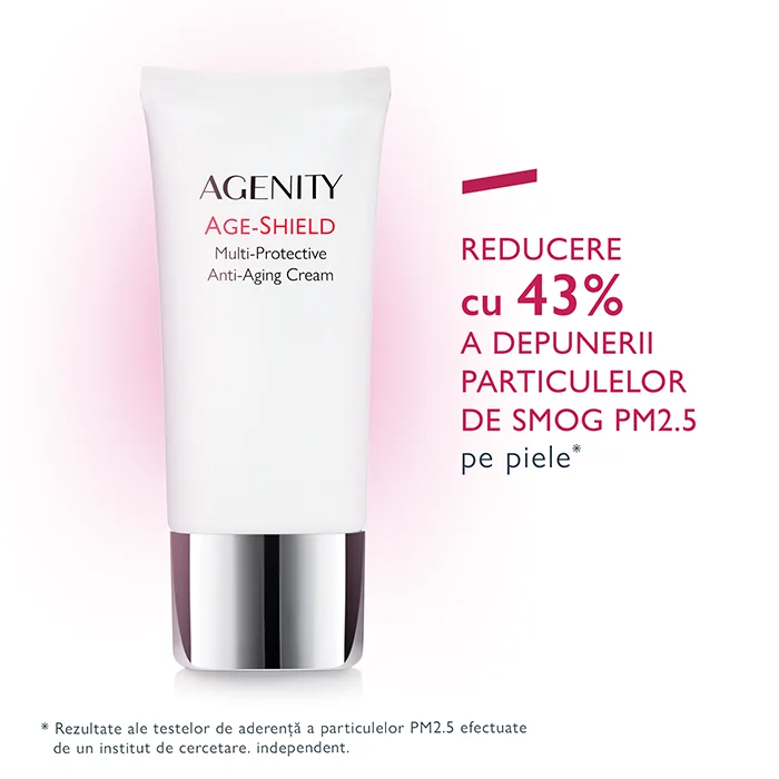Crema anti-aging Age-Shield Multi-Protective SPF50+, 50ml, Agenity