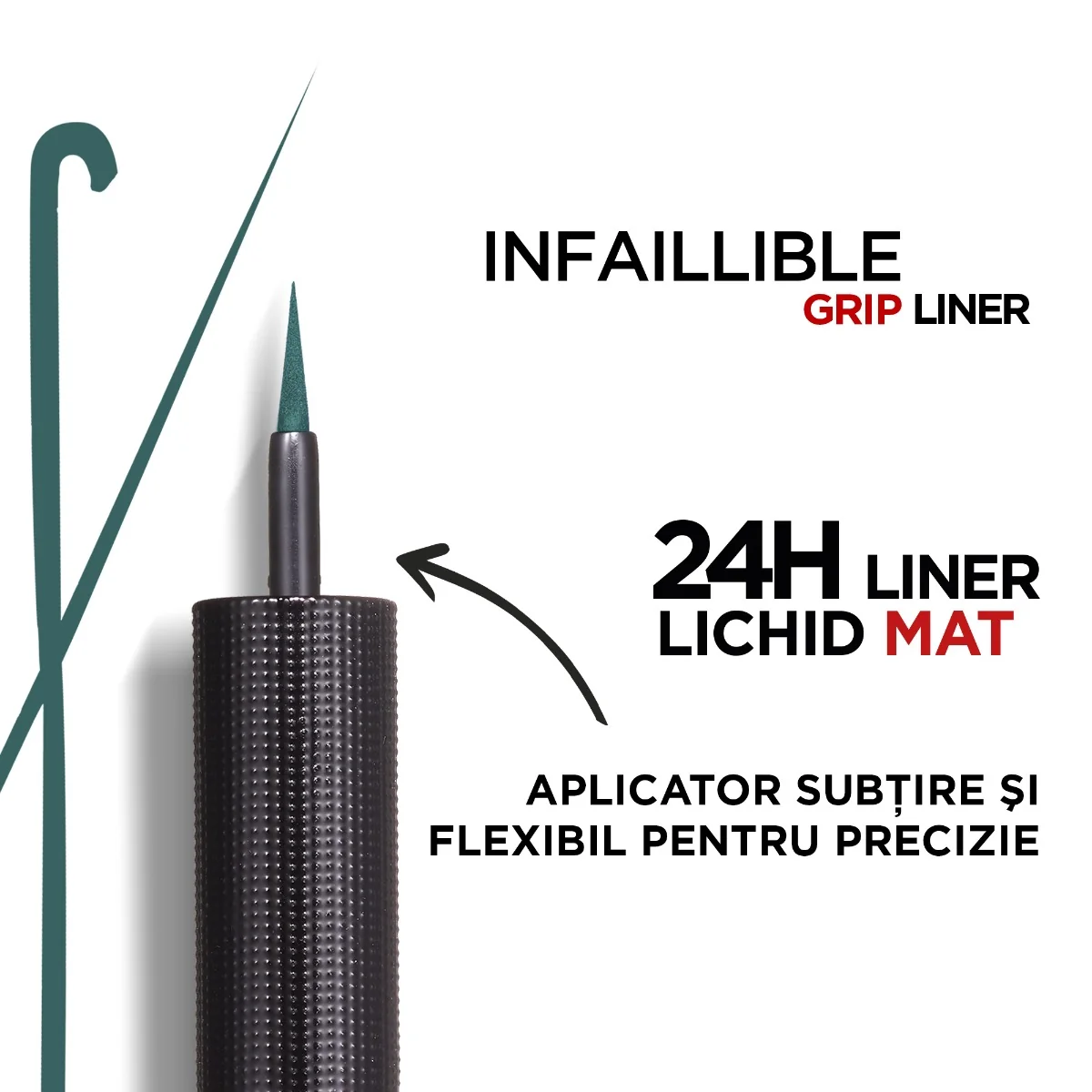 Tus lichid Matte Signature 04 Emeraude, 6ml, L'Oreal Paris