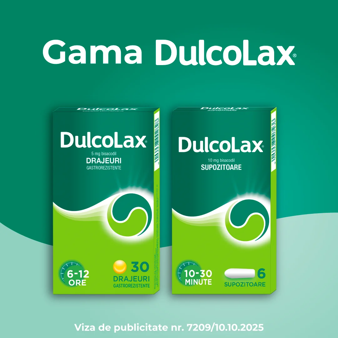 Dulcolax 5mg, 30 drajeuri, Sanofi