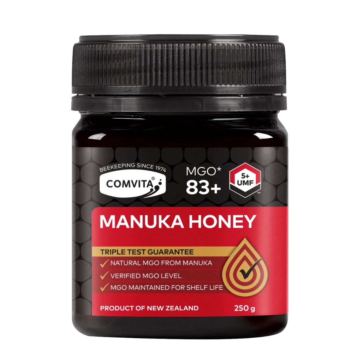 Miere de Manuka MGO 83+, 250g, Comvita