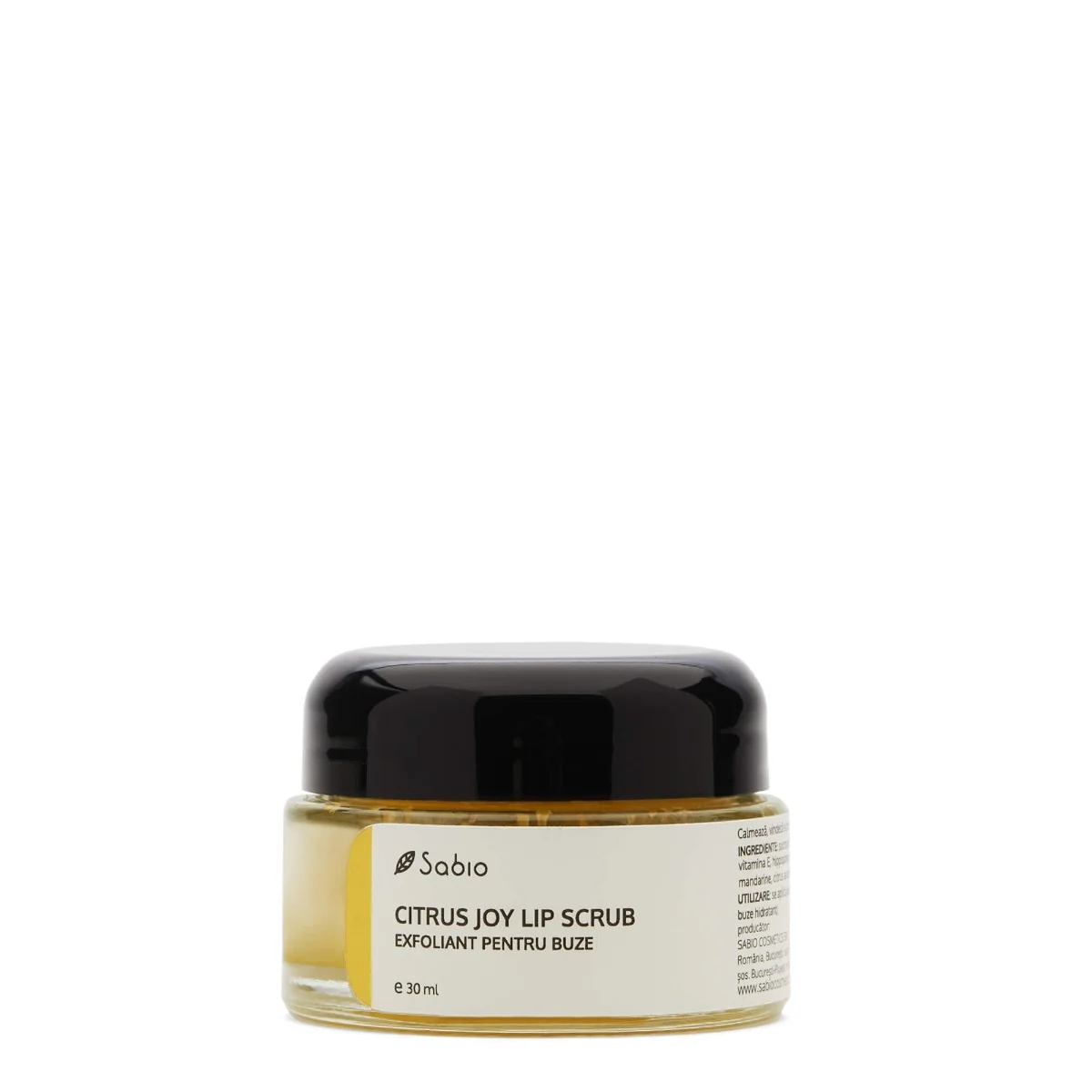 Exfoliant pentru buze Citrus Joy, 30ml, Sabio