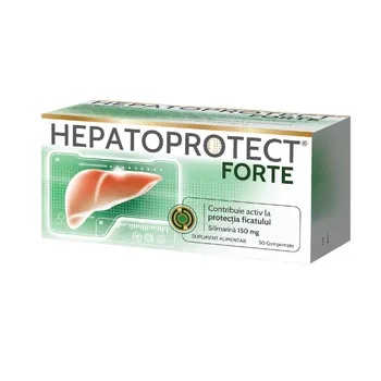 Hepatoprotect Forte, 50 comprimate, Biofarm 
