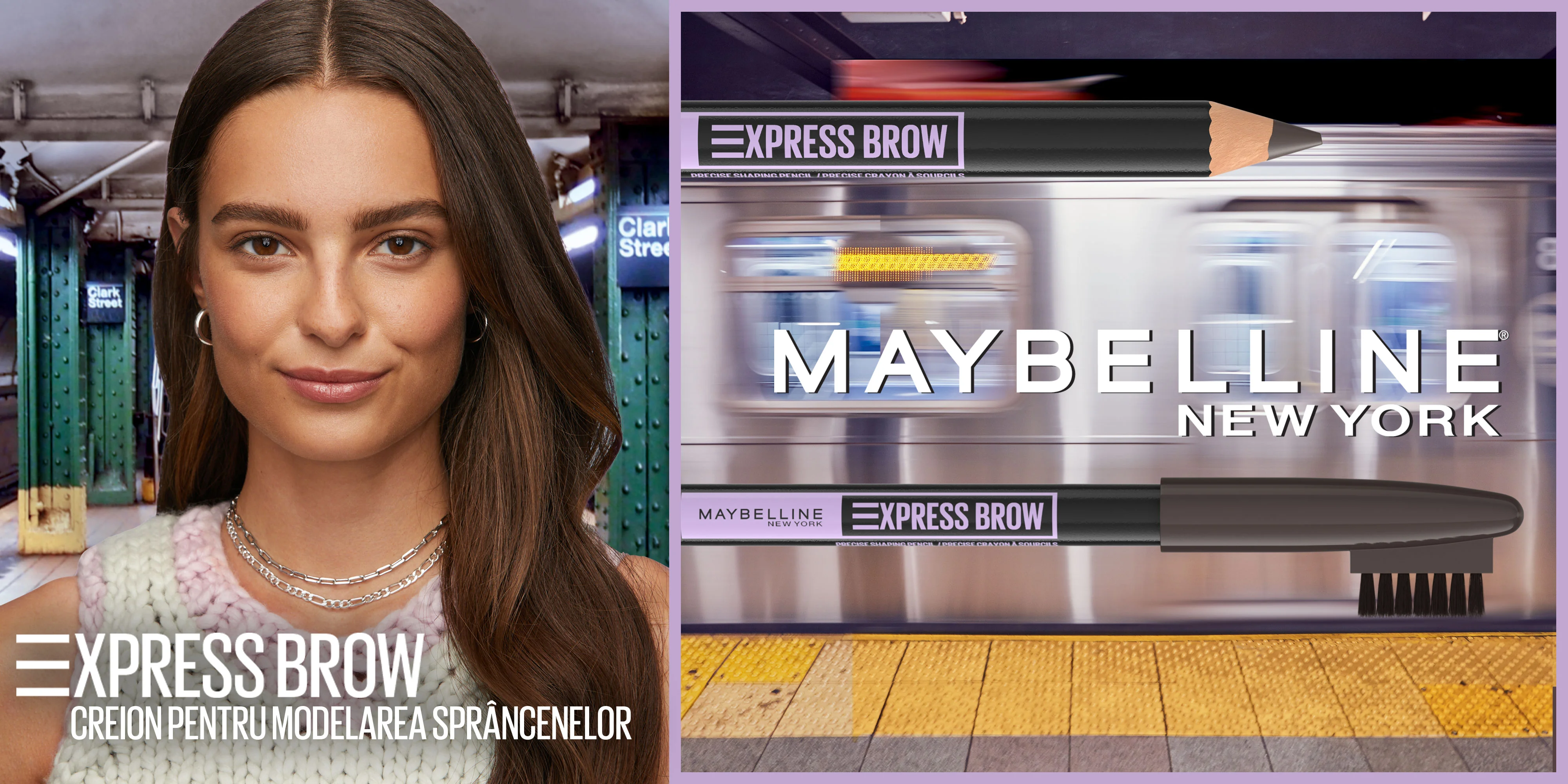 Maybelline Express Brows - Creion pentru modelarea sprancenelor Maybelline Express Brows - Creion pentru modelarea sprancenelor