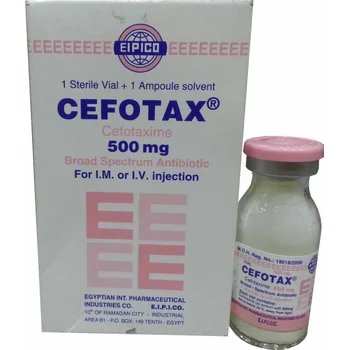 Cefotax 500mg, 1 flacon + 1 fiola, Eipico