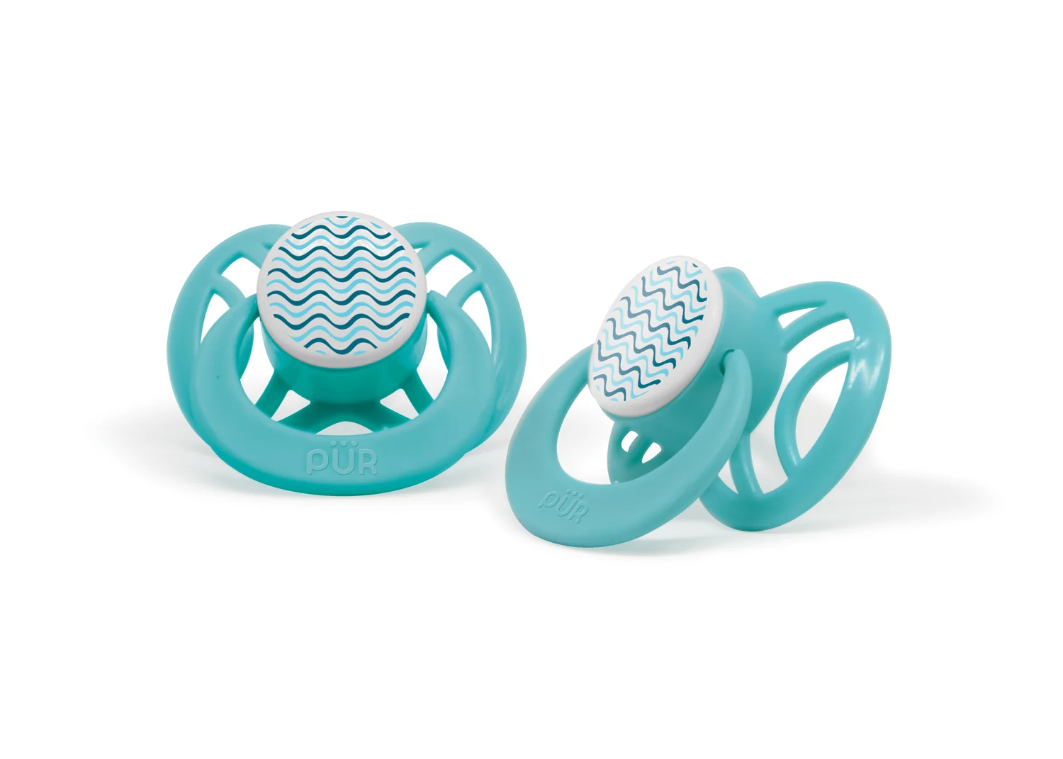 Suzeta ortodontica din silicon +6 luni aqua, 1 bucata, PUR
