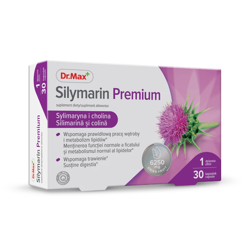 Dr. Max Silimarina Premium, 30 capsule
