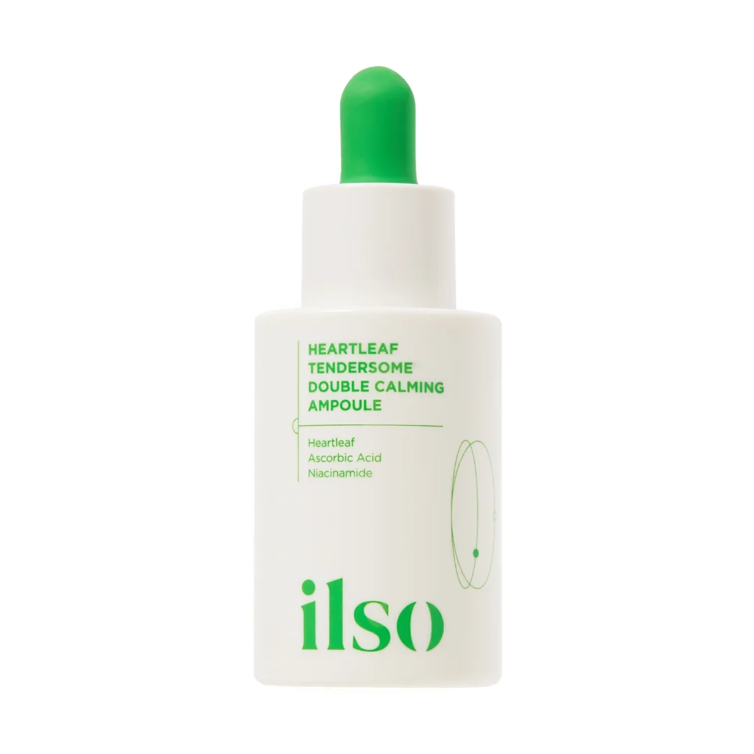 Ser facial calmant Heartleaf Tendersome Double Calming Ampoule, 30ml, Ilso