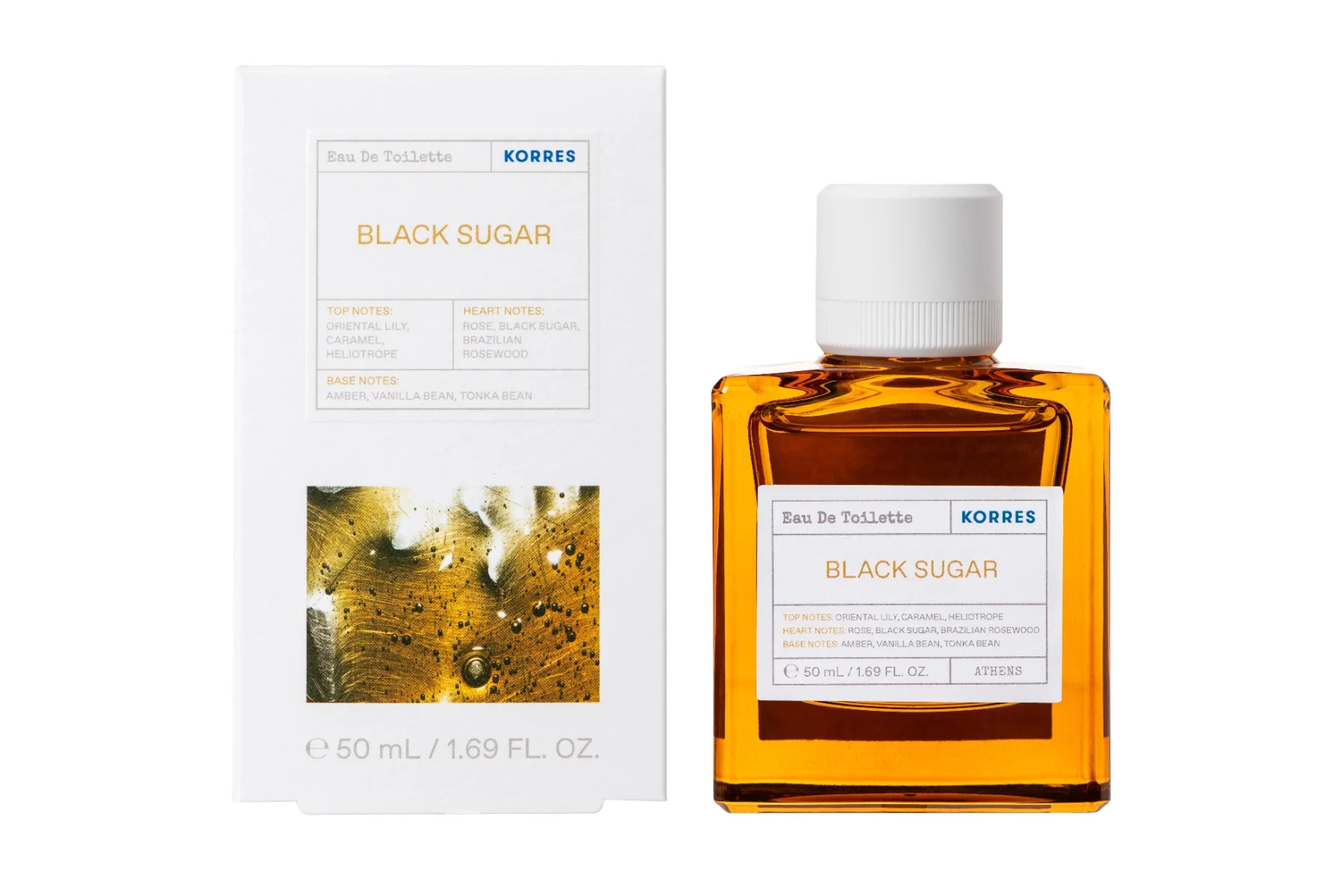 Apa de toaleta Black Sugar, 50ml, Korres