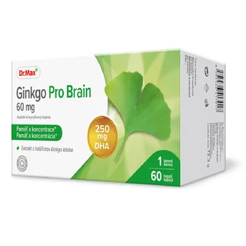 Dr.Max Ginkgo Pro Brain, 60 capsule moi 