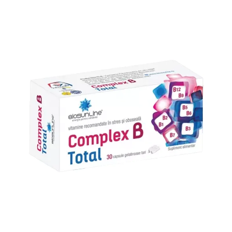 Complex B Total, 30 capsule, BioSunLine