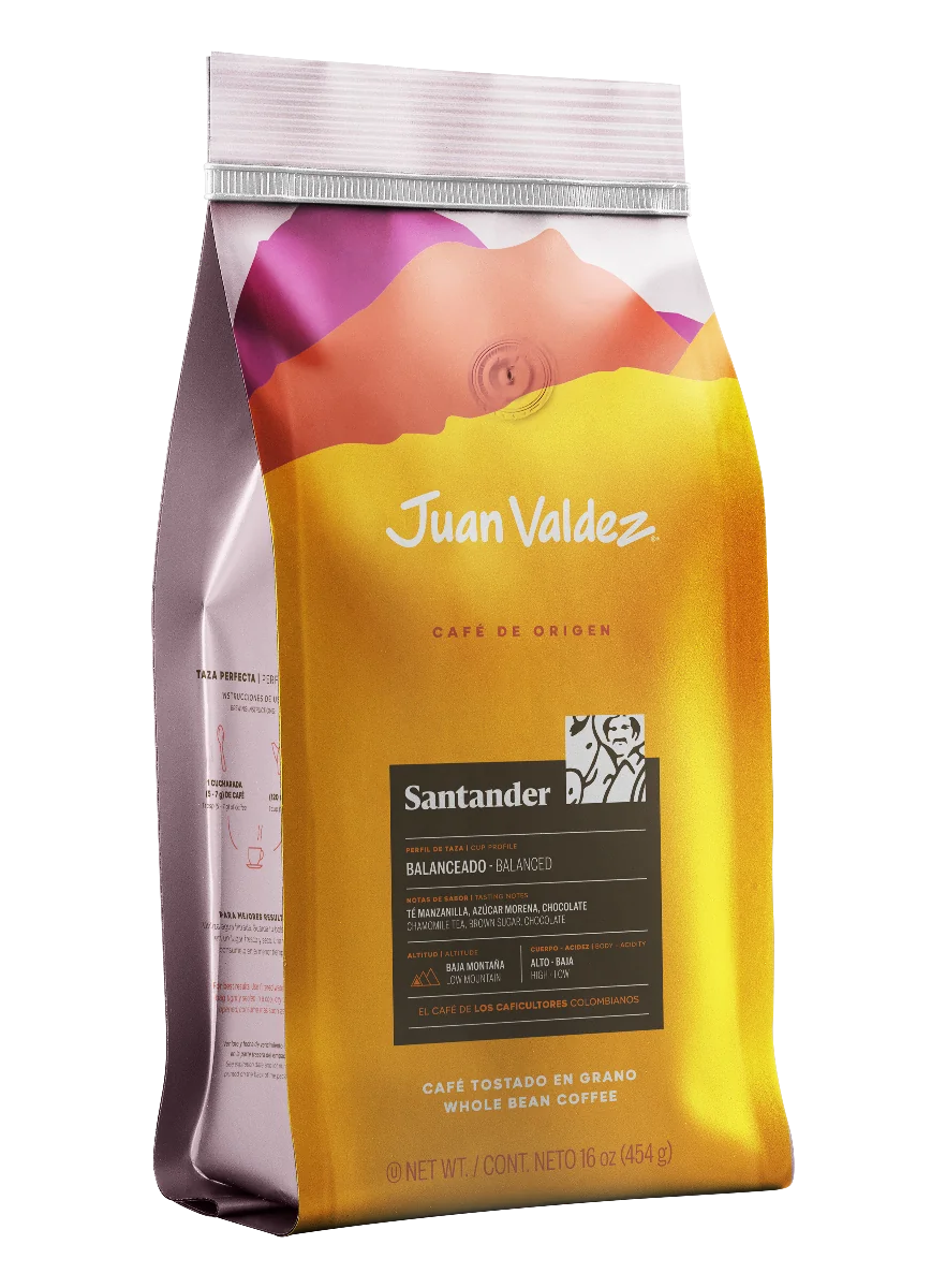 Cafea boabe Origine Santander, 454g, Juan Valdez
