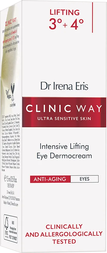 Crema ochi anti-aging Clinic Way 3° + 4°, 15ml, Dr. Irena Eris 