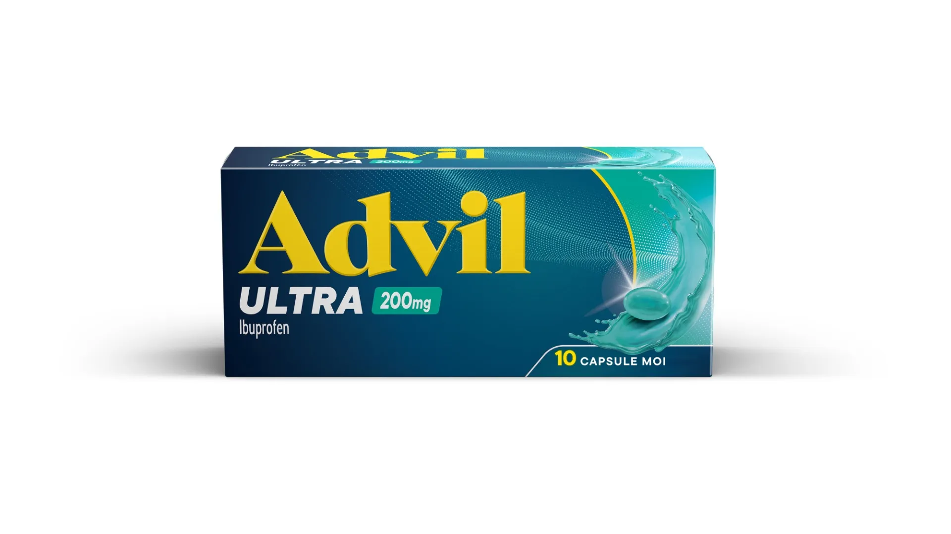 Advil Ultra 200mg, 10 capsule moi, GSK