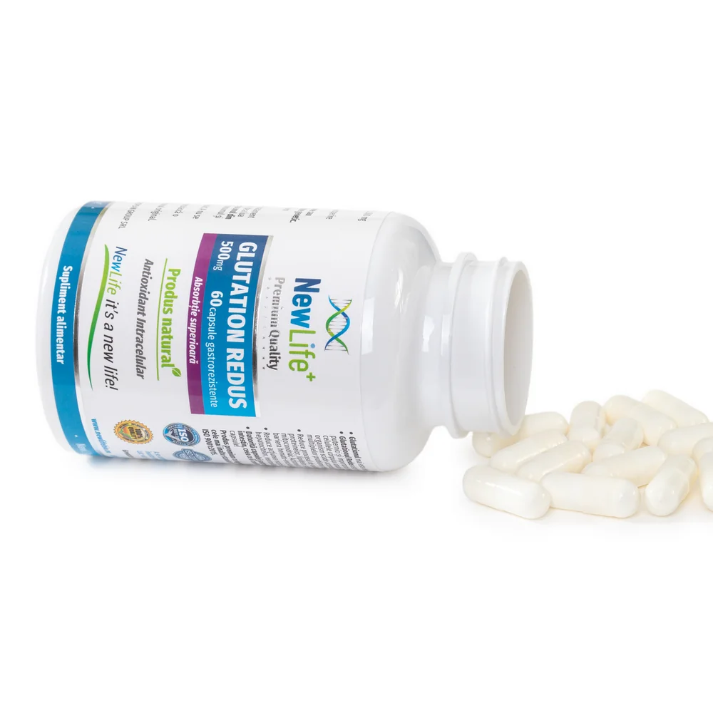 Glutation Redus 500mg, 60 capsule, NewLife