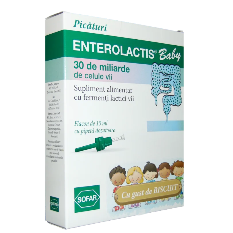 Enterolactis Baby, 10ml, Sofar
