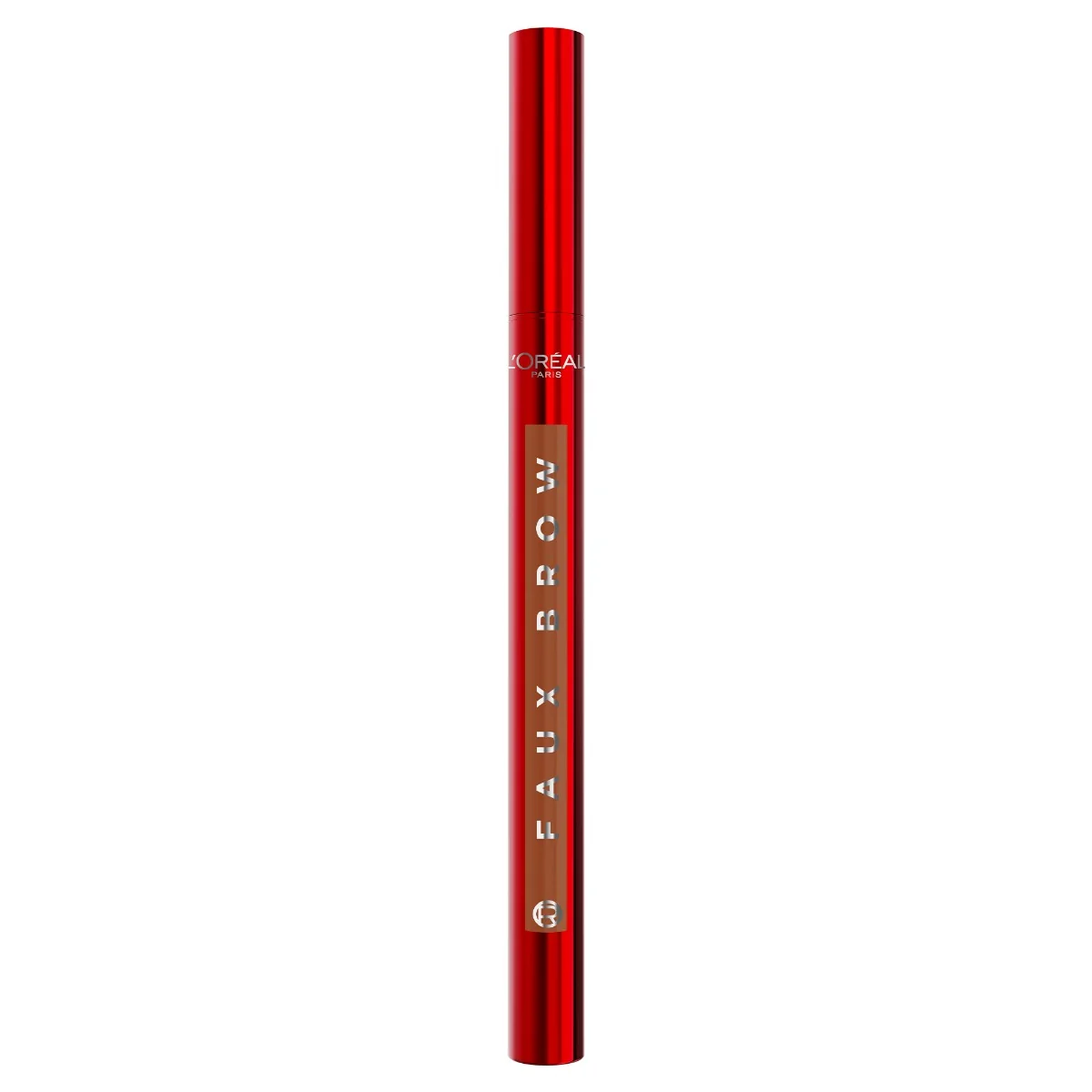 Tus pentru sprancene cu pensula dubla Faux Brow Auburn Infaillible, 1ml, L'Oreal Paris