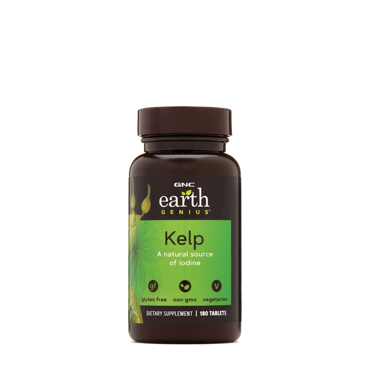 Earth Genius Kelp, 180 tablete, GNC
