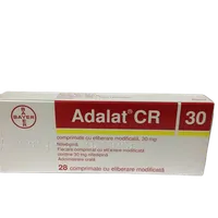 Adalat CR 30mg, 28 comprimate cu eliberare modificata, Bayer