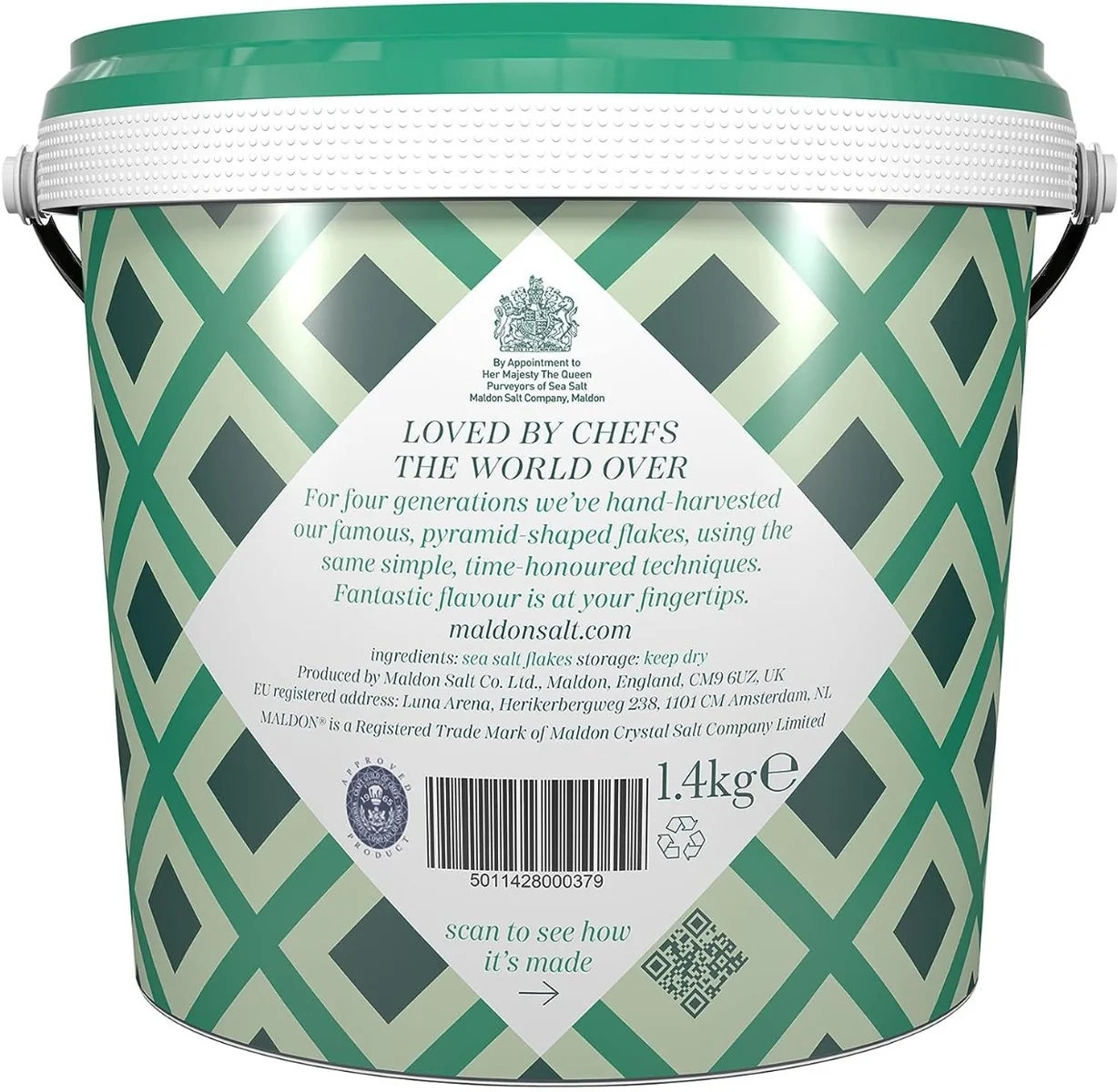 Sare de mare, 1.4 kg, Maldon