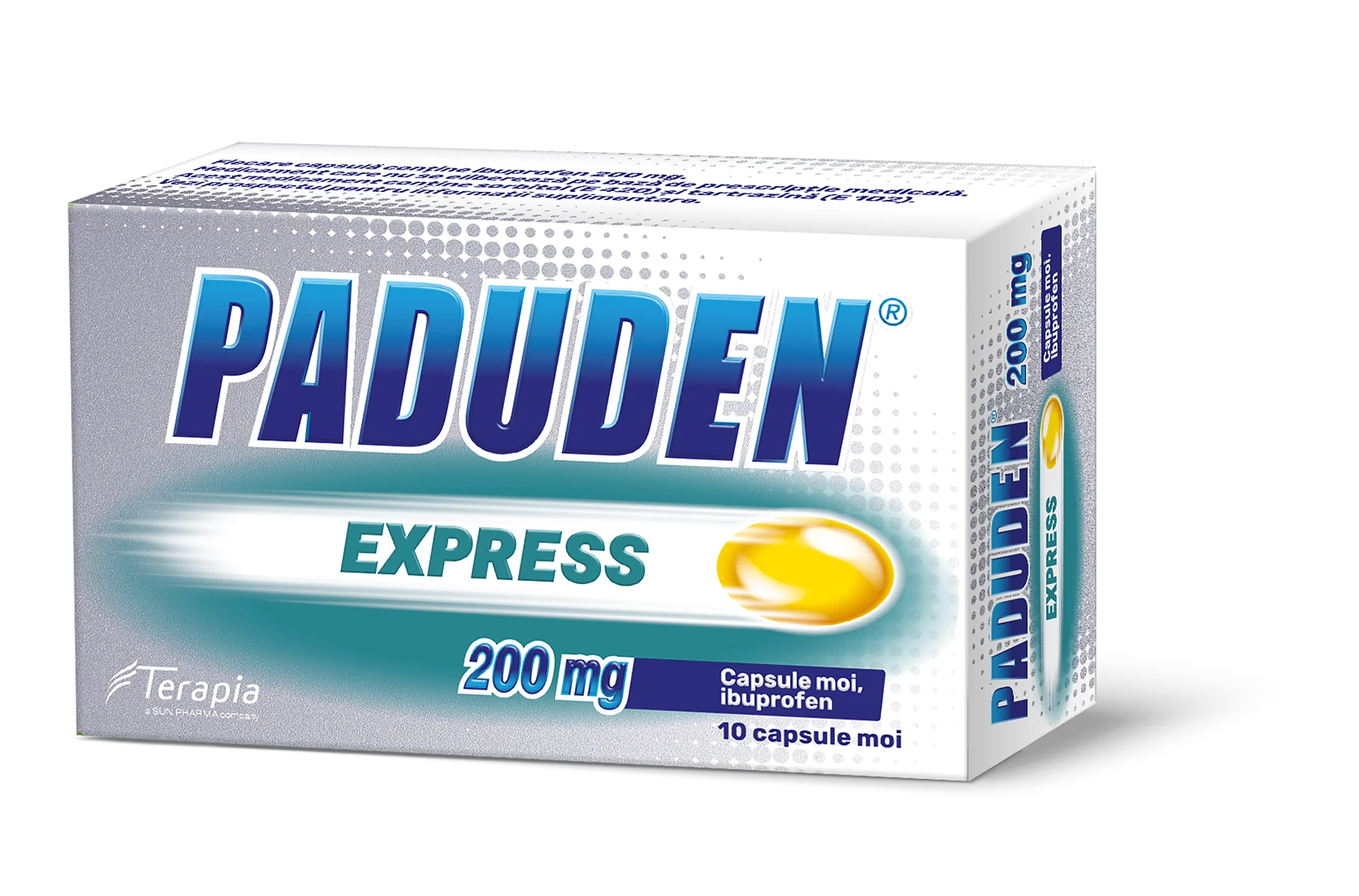 Paduden express 200mg, 10 capsule moi, Terapia