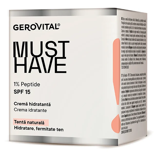 Crema de fata hidratanta Must Have, 50ml, Gerovital
