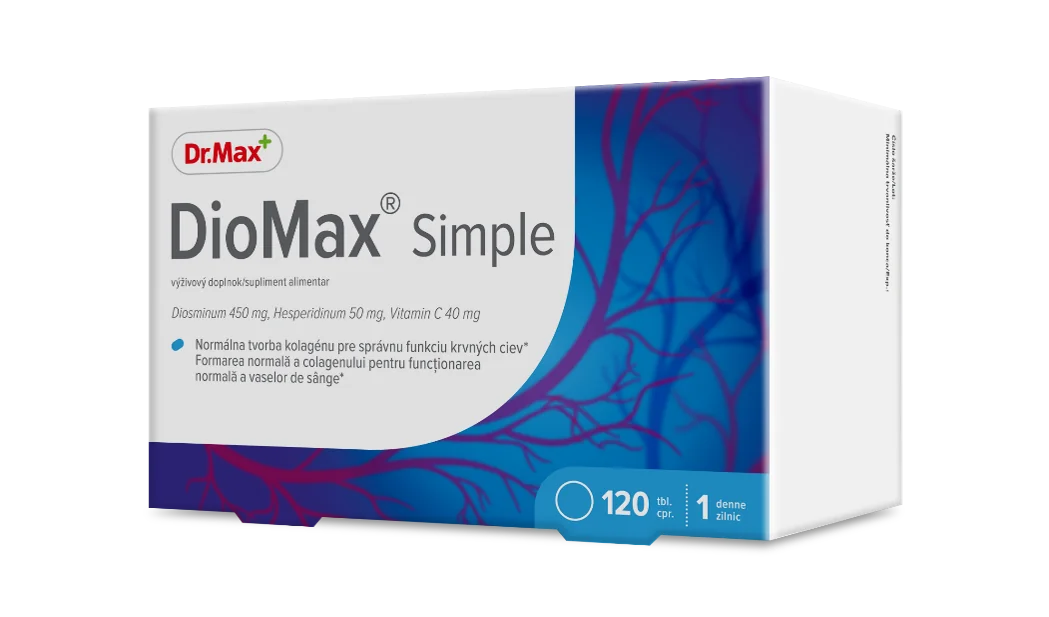 Dr. Max Diomax Simple, 120 comprimate filmate