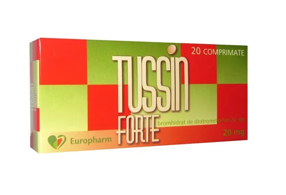 Tussin Forte 20mg, 2 blistere x 10 comprimate, GSK 
