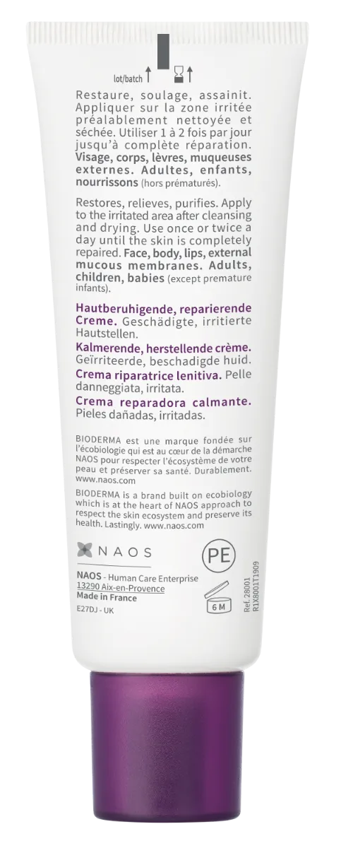 Crema hidratanta Cicabio, 40ml, Bioderma 
