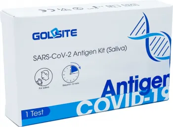 Test rapid antigen saliva COVID19 SARS-COV2, 1 bucata, Goldsite
