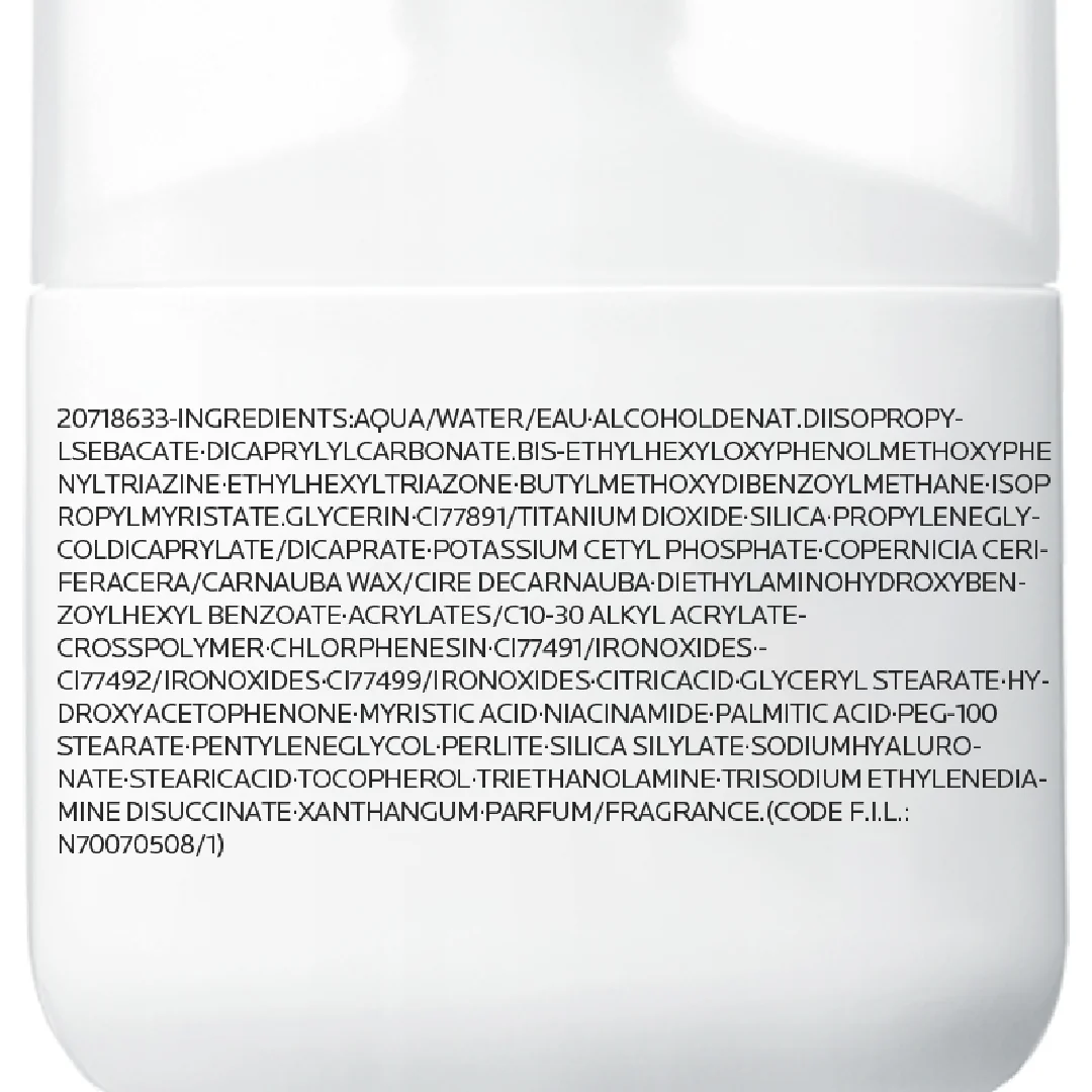 Serum de fata cu protectie solara SPF 50+ Nuanta Medium Natural Anthelios UVAir, 50ml, La Roche-Posay