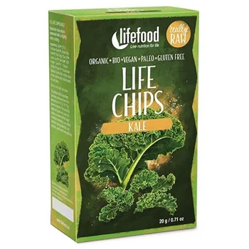 LifeChips din kale raw Bio, 20g, Lifefood