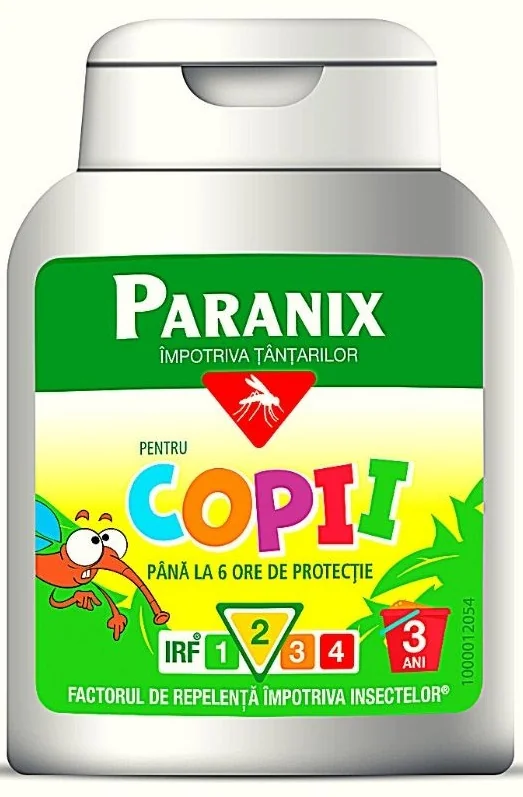 Lotiune impotriva tantarilor pentru copii, 125ml, Paranix