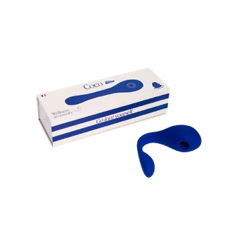 Vibrator clitoridian Coco Blue, 1 bucata, Puissante
