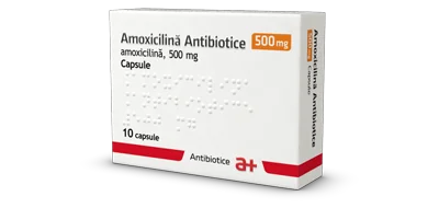 Amoxicilina 500mg, 10 capsule, Antibiotic