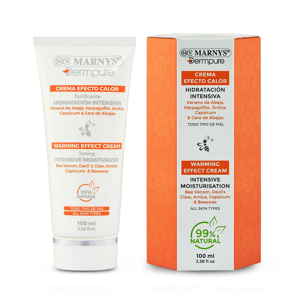 Crema cu efect de incalzire, 100ml, Marnys