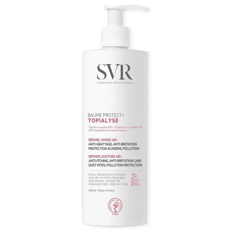 Balsam de corp Topialyse Baume Protect +, 400ml, SVR