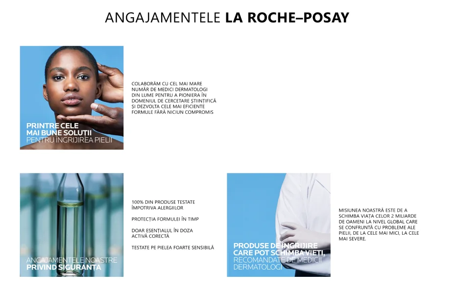 Angajamentele La Roche-Posay Angajamentele La Roche-Posay