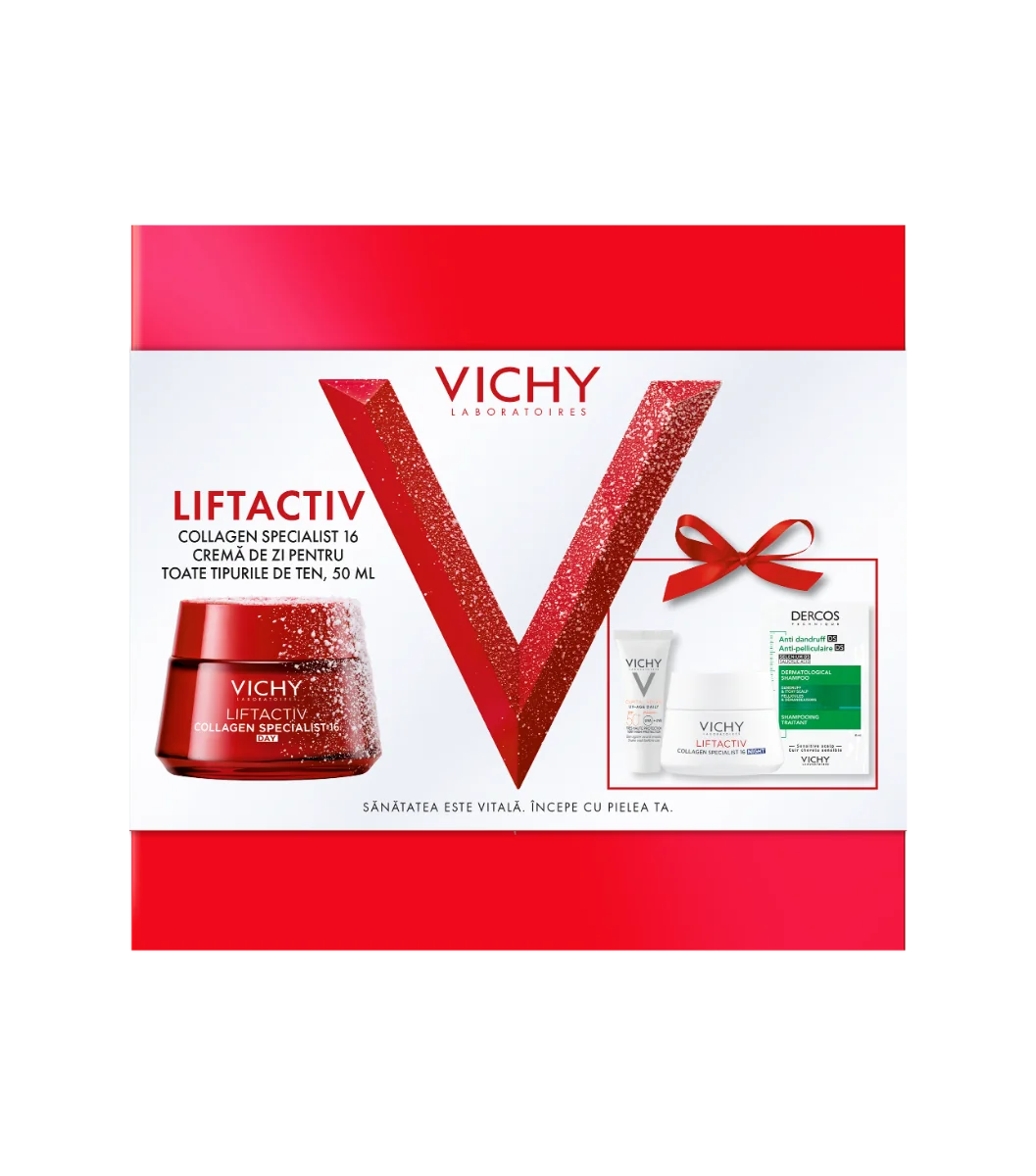 Pachet Liftactiv Collagen 16 de zi, Vichy
