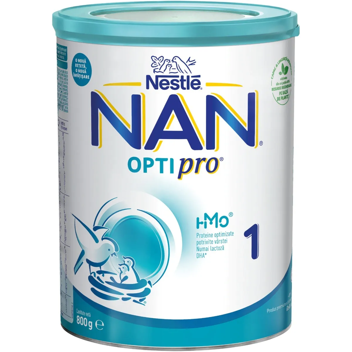 Formula de lapte NAN1 OPTIPRO HMO, 800g, Nestle
