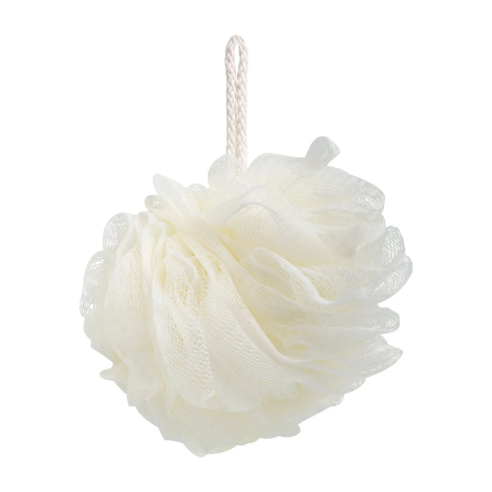 Puf ecologic din plastic reciclat pentru baie si dus, 1 bucata, So Eco