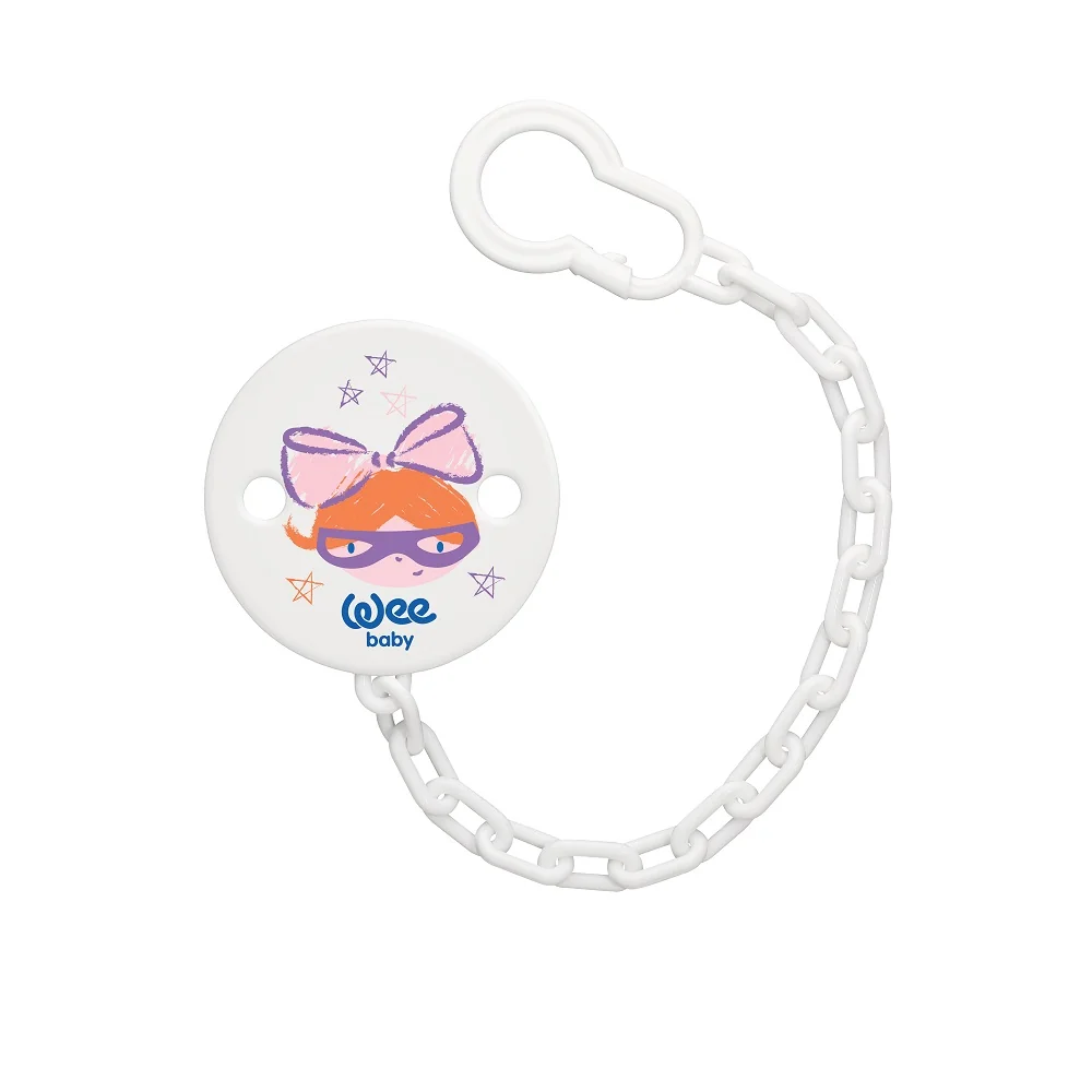 Lantisor pentru suzeta cu desen, 1 bucata, Wee Baby