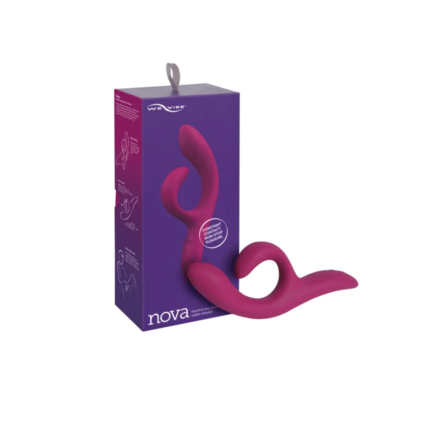 Vibrator Nova 2 Rabbit Roz, 1 bucata, We-Vibe